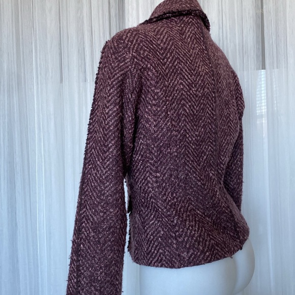 Rinascimento boiled acrylic blazer sweater! Business, classic, office! Size M - Picture 4 of 16